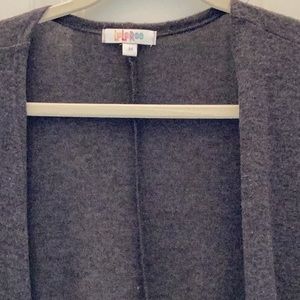 LuLaRoe Brown Cardigan Sweater Long Knit